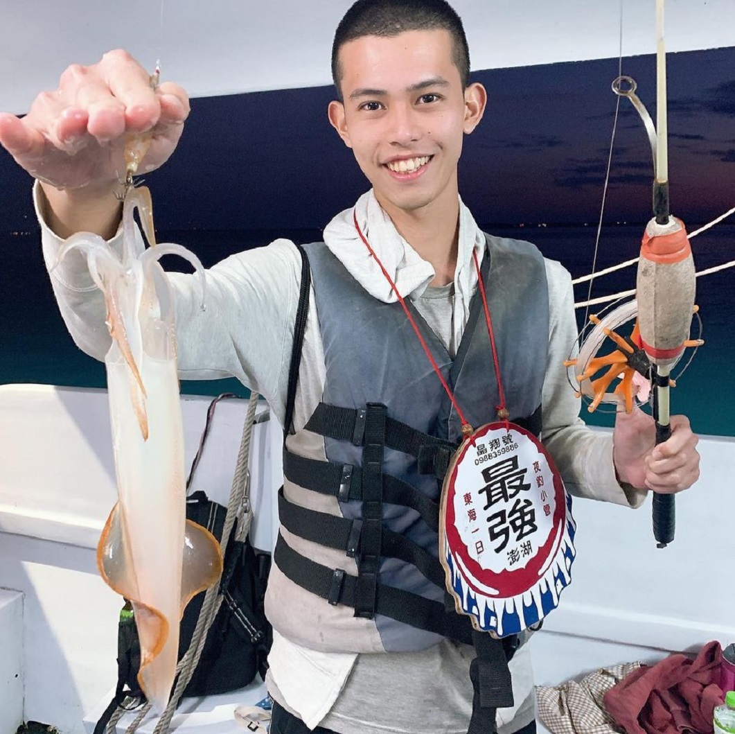 澎湖旅遊-夜釣小管